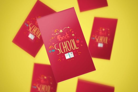 Back to School Lettering Stickers for Creative Projects and Real Life
