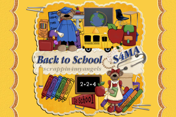 Back to School Scrapkit: Creative Design for Every Project