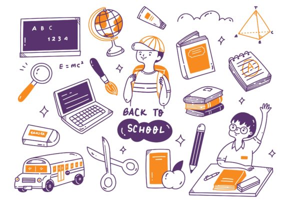 How the Back to School Doodle Set Simplifies Your Creative Projects