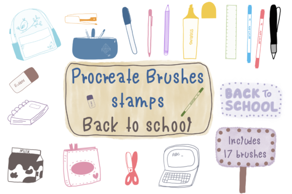 Procreate Stamps Back to School: A Practical Asset for Your Digital Toolkit